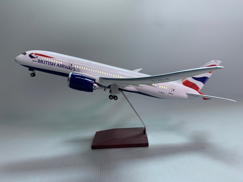 B787 Británico - Escala 1/130 - 43cm - Avión a escala