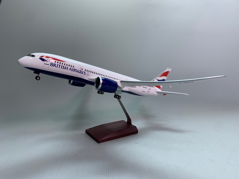 B787 Británico - Escala 1/130 - 43cm - Avión a escala