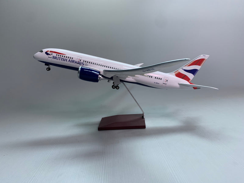 B787 Británico - Escala 1/130 - 43cm - Avión a escala