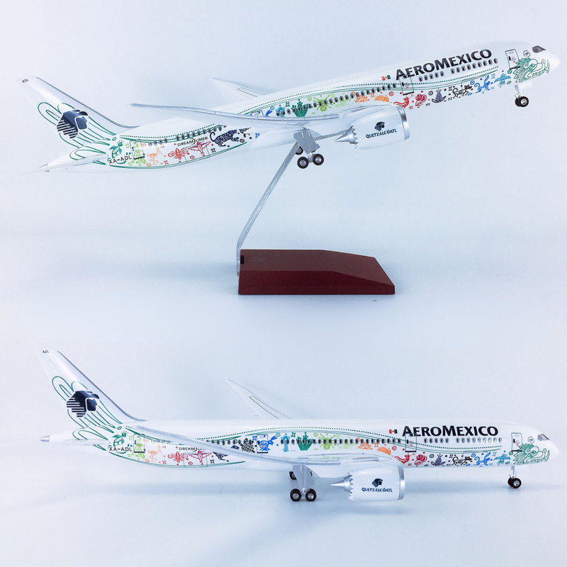 B787-9 Aeroméxico Quetzalcoatl - Escala 1/130 - 43cm - Avión a Escala - Envío Gratis