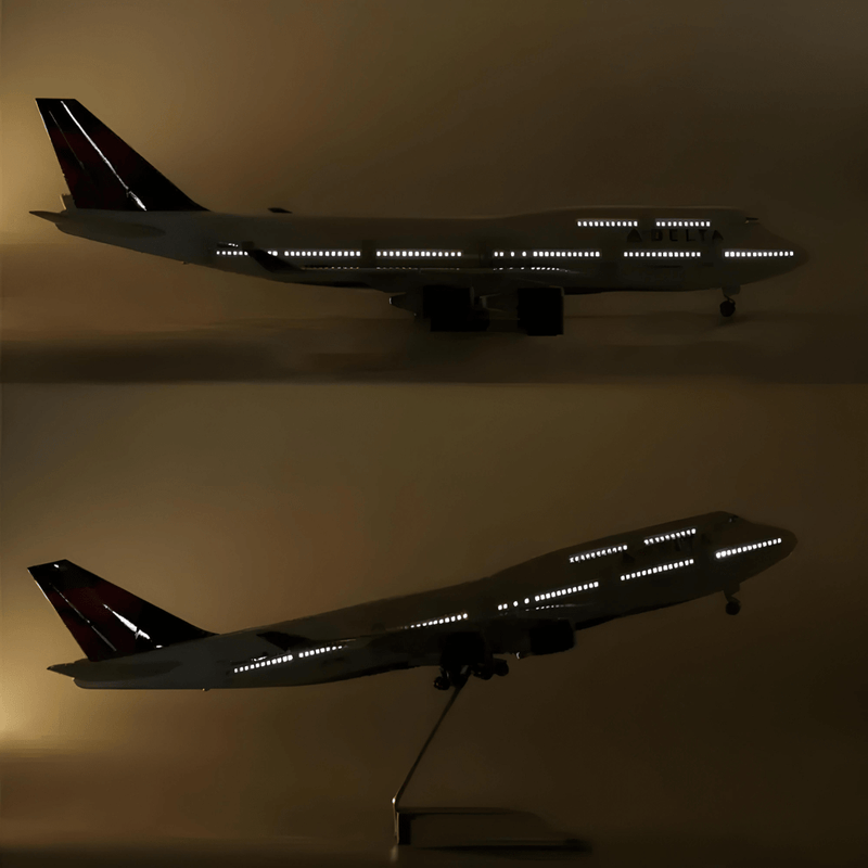 B747 Delta - 1/150 Scale - 47cm - Scale Aircraft