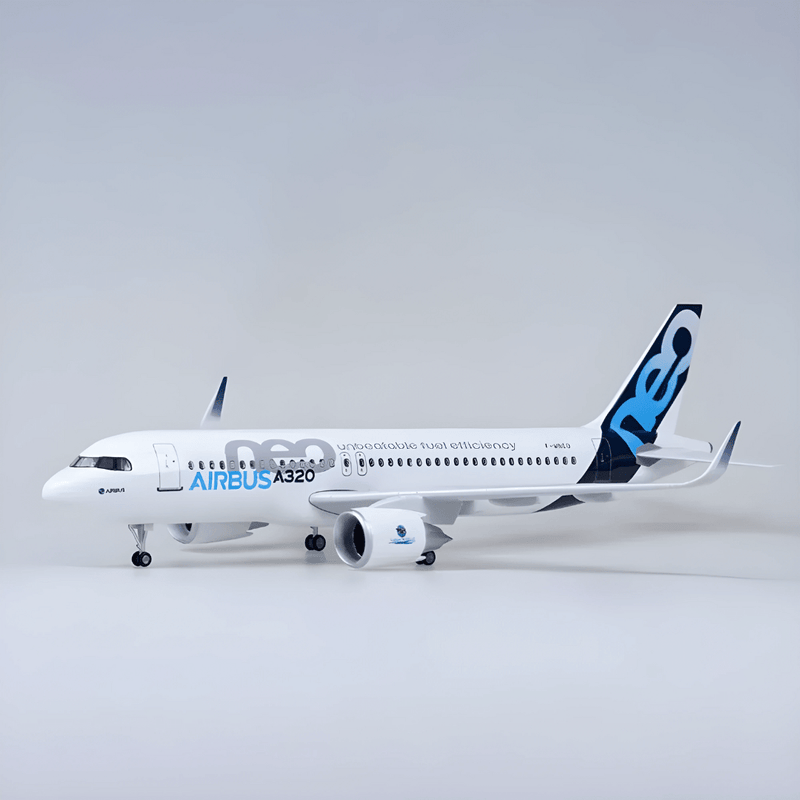 A320 Neo Prototype - 1/80 Scale - 47cm - 18.5 in - Aircraft Model