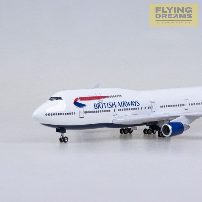 B747-400 British Airways - 1/150 Scale - 47cm - 18.5 inches