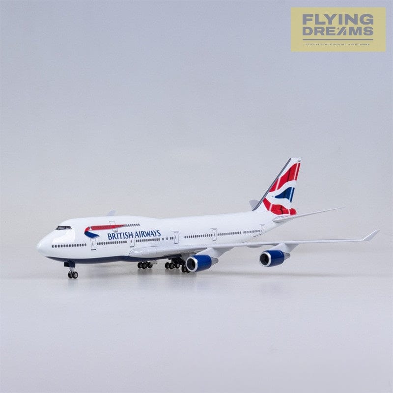 B747-400 British Airways - 1/150 Scale - 47cm - 18.5 inches