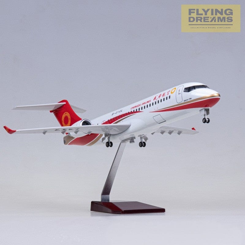 ARJ21 Chengdu Airlines - Escala 1/70 - 47cm - 18,5cm