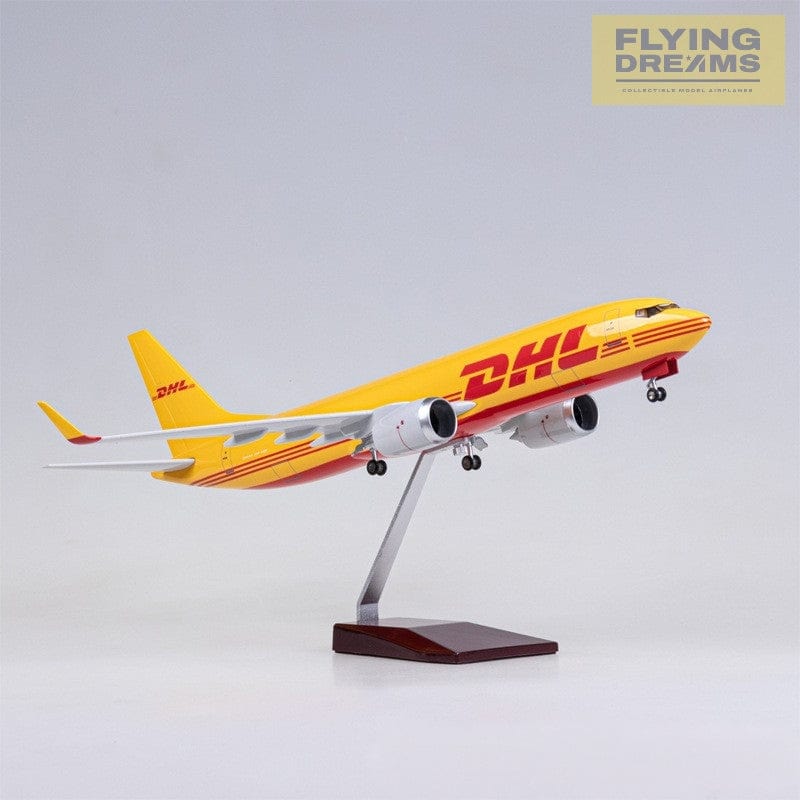 B737-800 DHL - Escala 1/80 - 47cm - 18,5 in - Modelo de avión