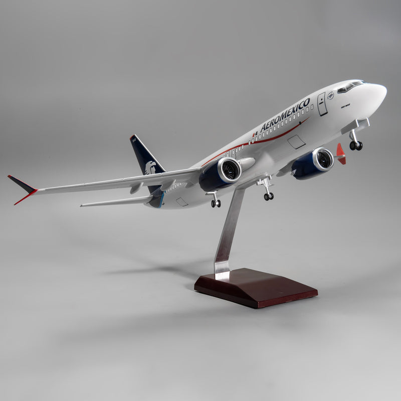 B737 MAX Aeroméxico - 1/80 Scale - 47cm - 18.5 in - Scale Aircraft