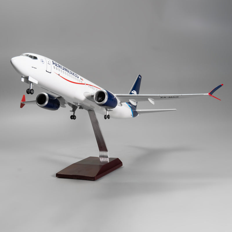 B737 MAX Aeroméxico - Escala 1/80 - 47cm - 18.5 in - Avión a escala