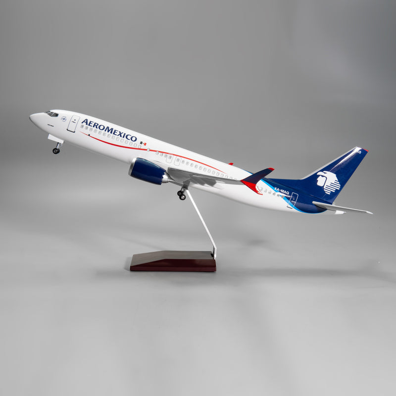 B737 MAX Aeroméxico - 1/80 Scale - 47cm - 18.5 in - Scale Aircraft