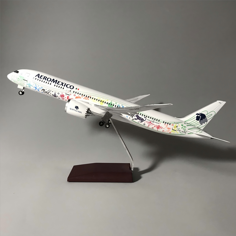 B787-9 Aeroméxico Quetzalcoatl - Escala 1/130 - 43cm - Avión a Escala - Envío Gratis