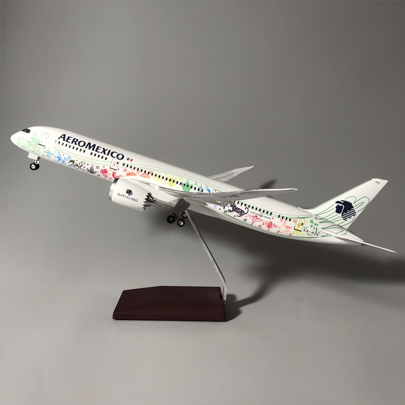 B787-9 Aeroméxico Quetzalcoatl - Escala 1/130 - 43cm - Avión a Escala - Envío Gratis