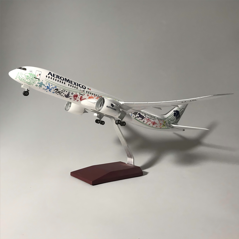 B787-9 Aeroméxico Quetzalcoatl - Escala 1/130 - 43cm - Avión a Escala - Envío Gratis