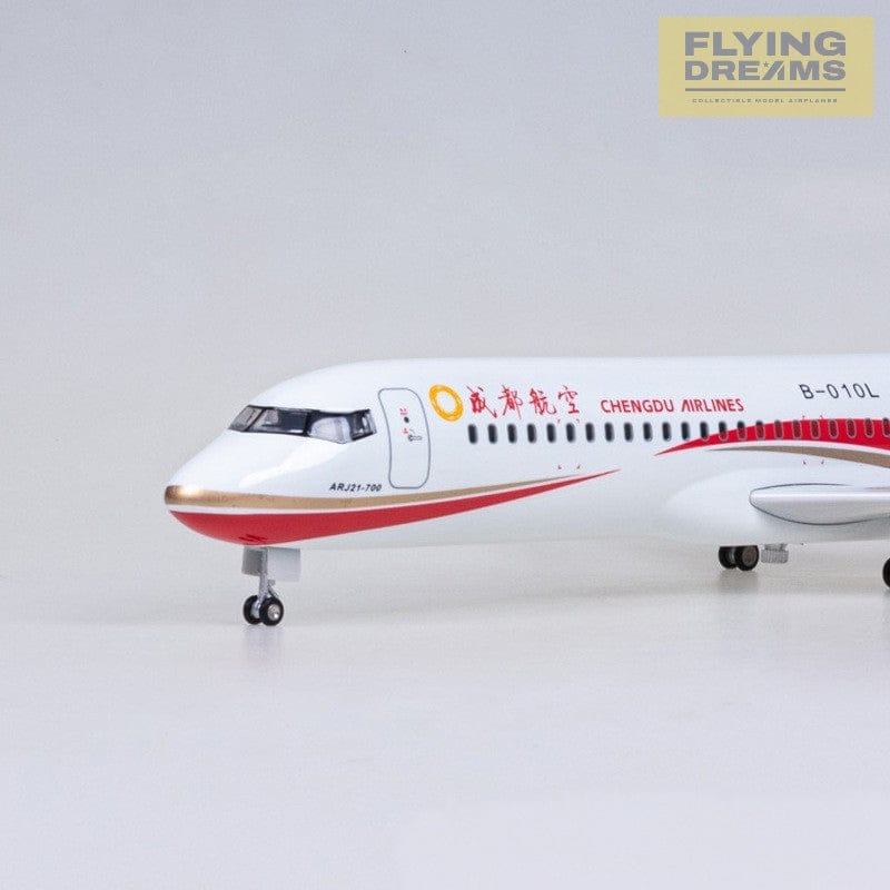 ARJ21 Chengdu Airlines - Escala 1/70 - 47cm - 18,5cm