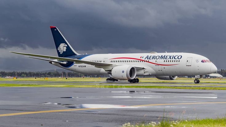 B787-9 Aeroméxico - Escala 1/130 - 43cm - Avión a escala - PROMOCIÓN RELÁMPAGO