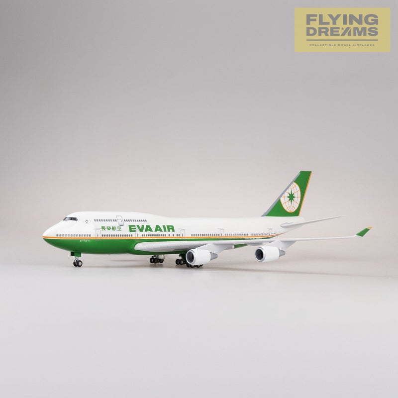 B747 EVA - Escala 1/157 - 47cm - 18,5 in - Modelo de avión