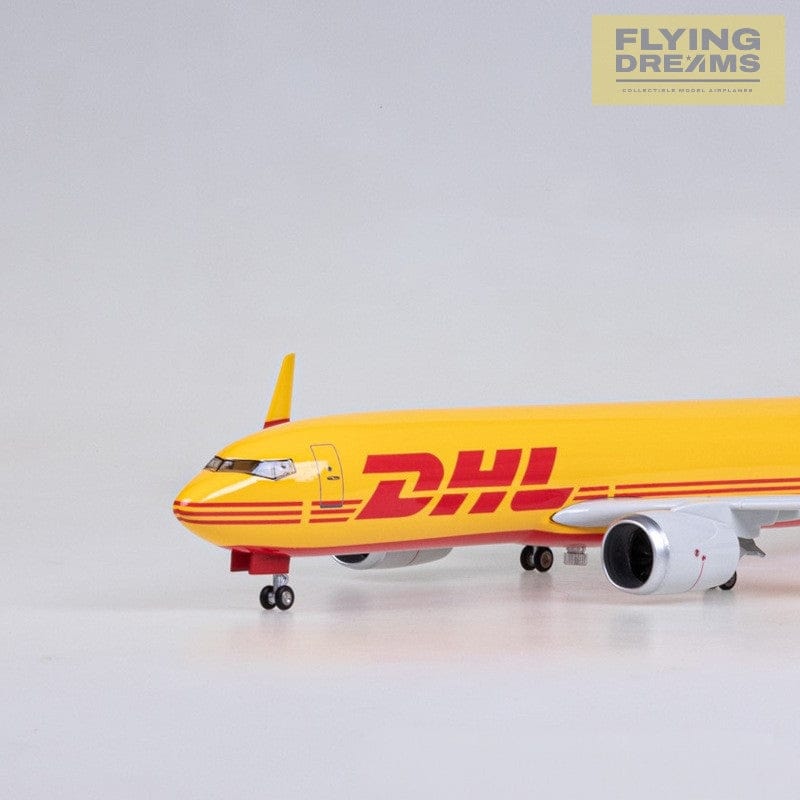 B737-800 DHL - Escala 1/80 - 47cm - 18,5 in - Modelo de avión