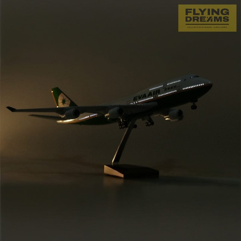 B747 EVA - Escala 1/157 - 47cm - 18,5 in - Modelo de avión