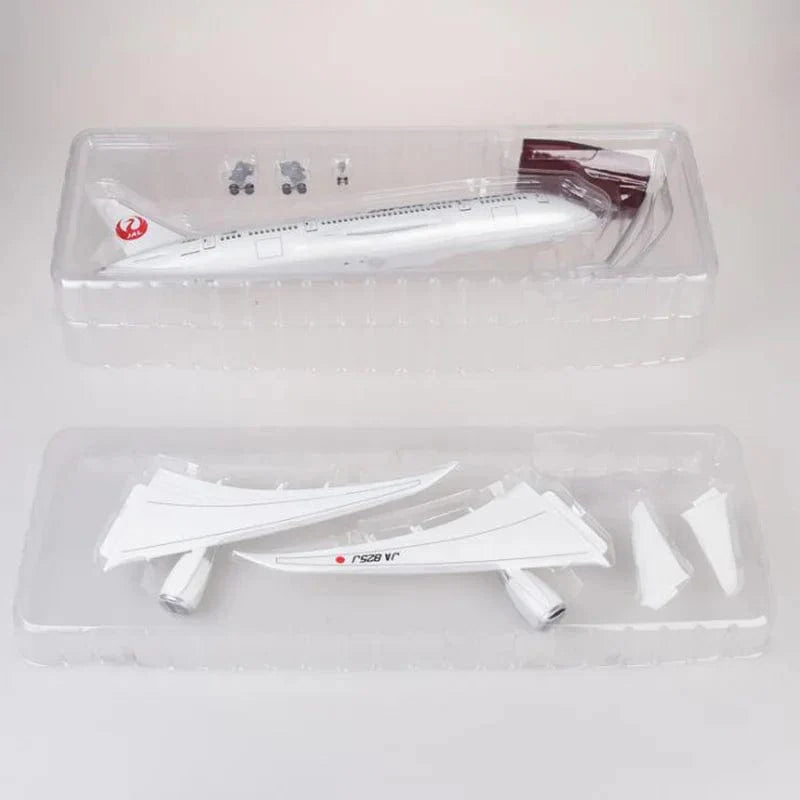 B787 Japan Airlines Dreamliner - Escala 1/130 - 43cm - 16.9 in