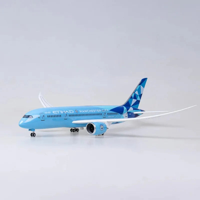 B787 Manchester City - Etihad - 1/130 Scale - 43cm - Scale Aircraft