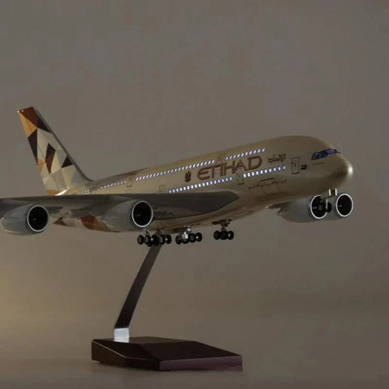 A380 Etihad - Escala 1/160 - 47CM - Avión a escala - Envío Gratis (Últimas Unidades)