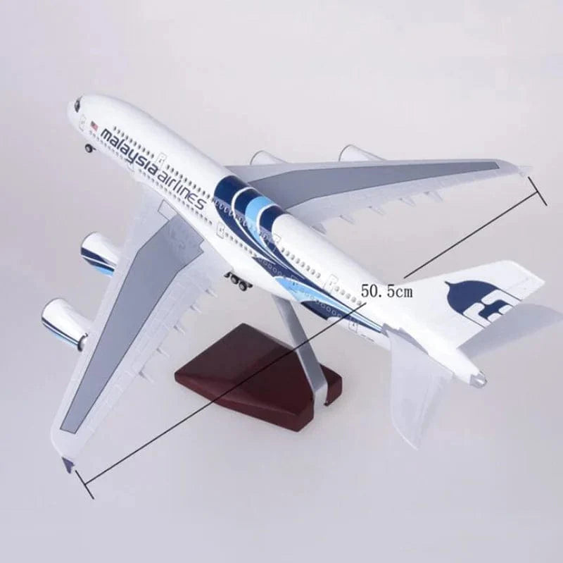 A380 Malasia- Escala 1/160 - 47CM - Avión a escala