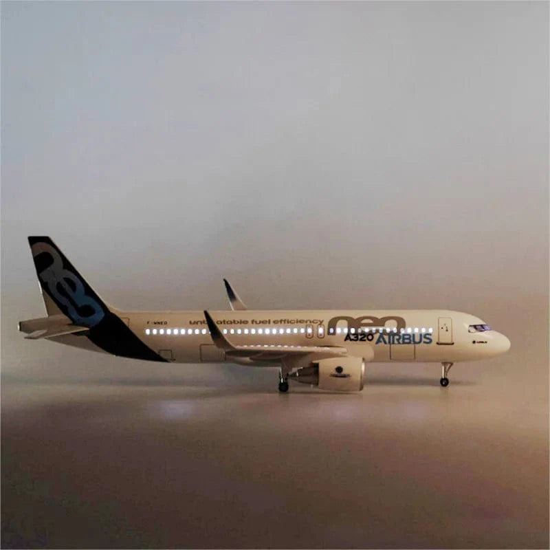 A320 Neo Prototype - 1/80 Scale - 47cm - 18.5 in - Aircraft Model