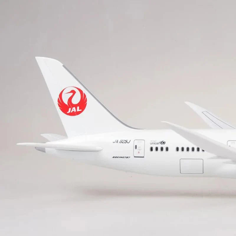 B787 Japan Airlines Dreamliner - Escala 1/130 - 43cm - 16.9 in