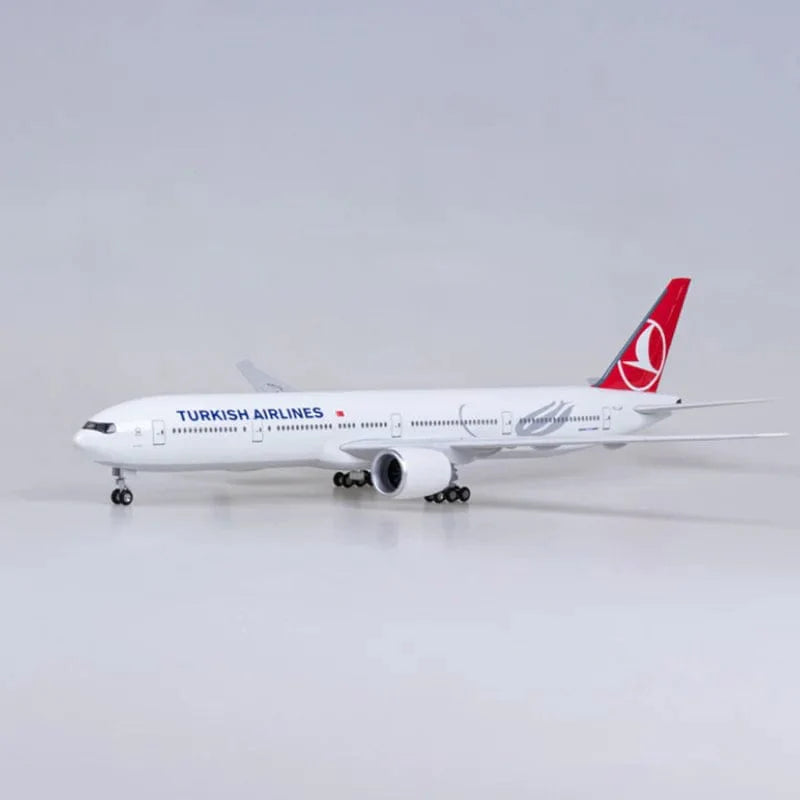 B777 Turco - Escala 1/157 - 47cm - 18,5 in - Modelo de avión