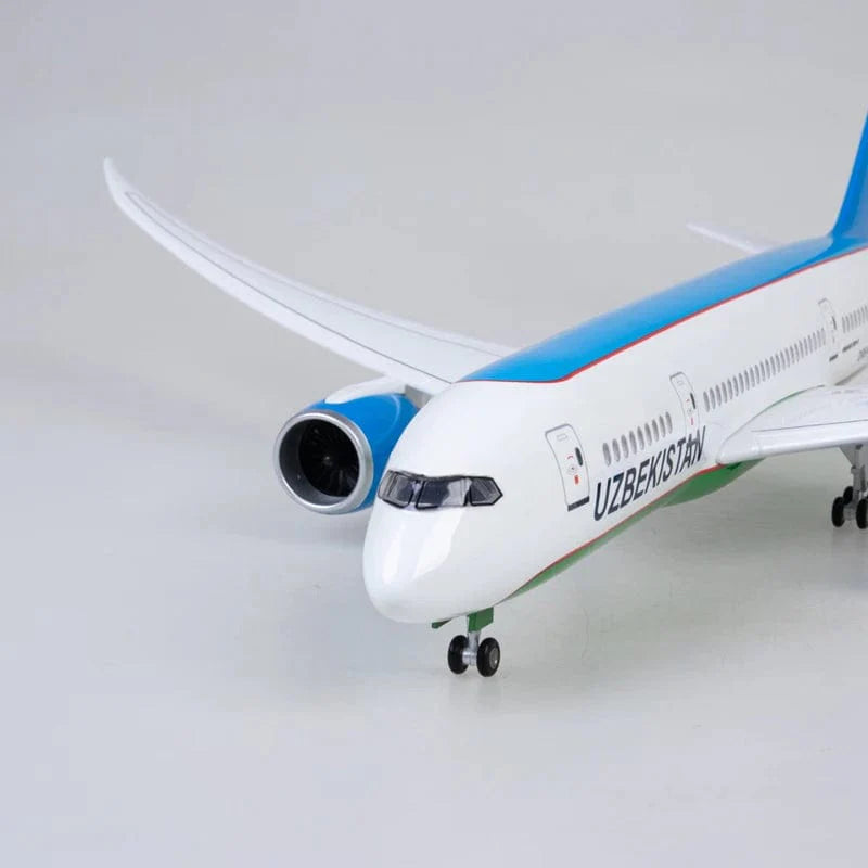 B787 Uzbekistan - 1/130 Scale - 43cm - 16.9 in