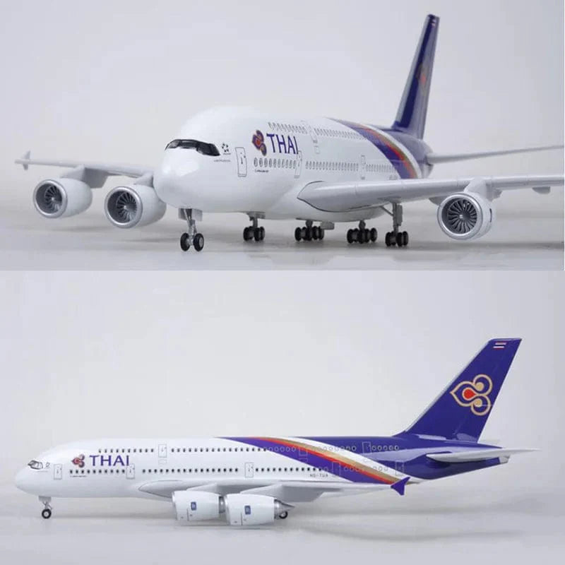 A380 Thai Airways - Escala 1/160 - 47CM - 18,5 in - Maqueta de avión