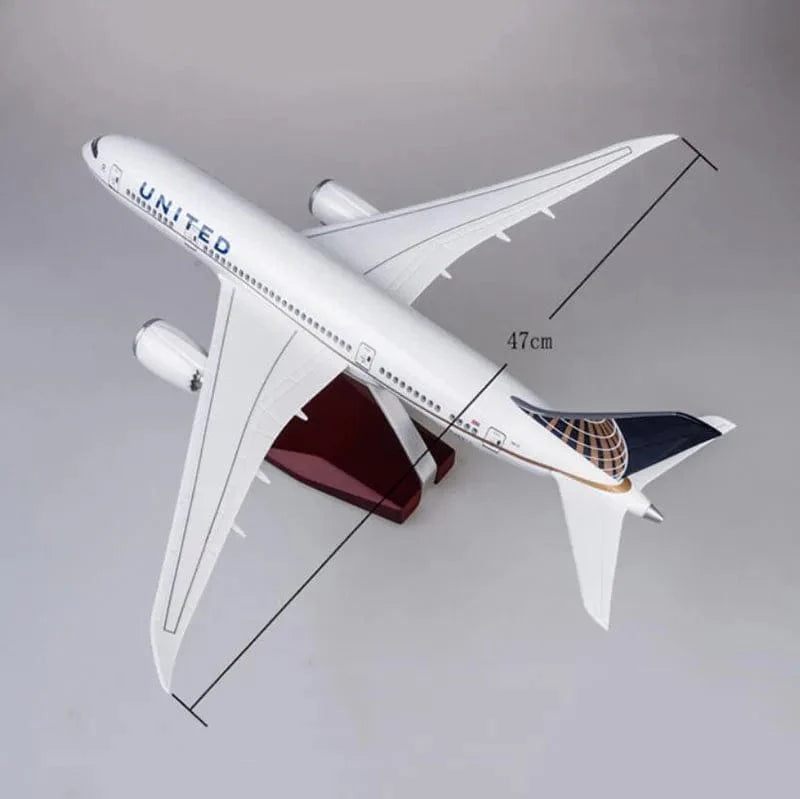 B787-9 United - 1/130 Scale - 43cm - Scale Aircraft