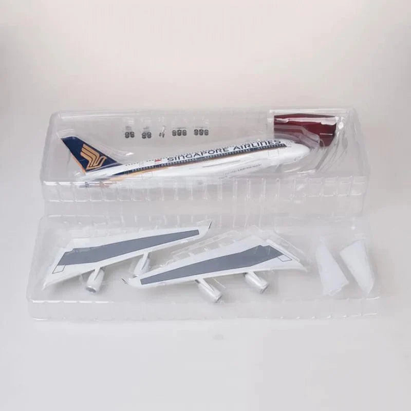 A380 Singapur - Escala 1/160 - 47cm - 18,5 in - Modelo de avión