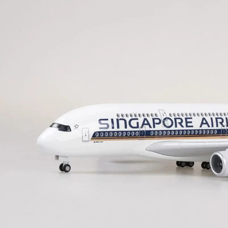 A380 Singapur - Escala 1/160 - 47cm - 18,5 in - Modelo de avión