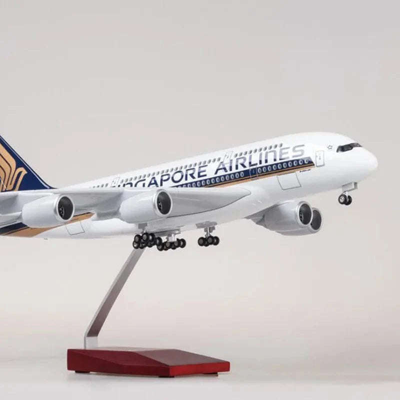 A380 Singapore - 1/160 Scale - 47cm - 18.5 in - Aircraft Model