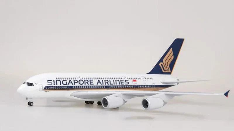 A380 Singapore - 1/160 Scale - 47cm - 18.5 in - Aircraft Model