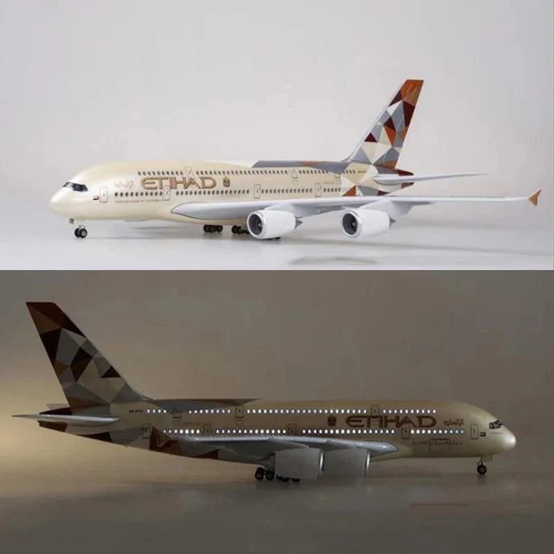 A380 Etihad - Escala 1/160 - 47CM - Avión a escala