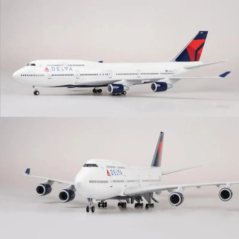 B747 Delta - 1/150 Scale - 47cm - Scale Aircraft