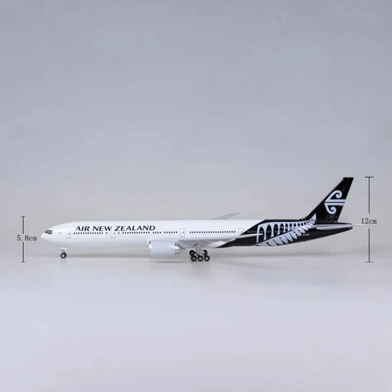 B777 Air New Zealand - Escala 1/157 - 47CM - 18,5 in - Modelo de avión