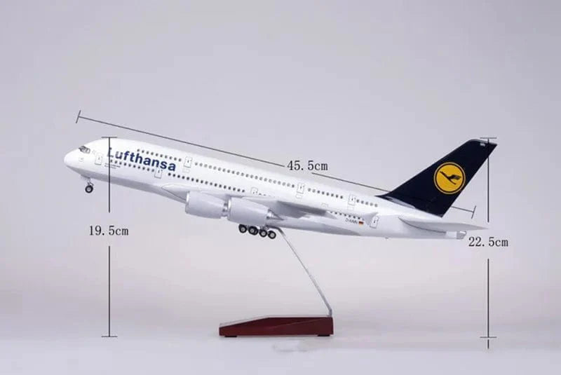 A380 Lufthansa - Scale 1/160 - 46cm - Scale airplane