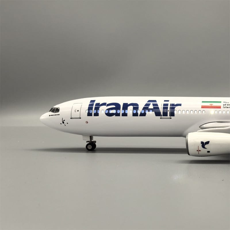 A330 Iran Airlines 1/135 Scale - 47cm - 18.5 in - Aircraft Model