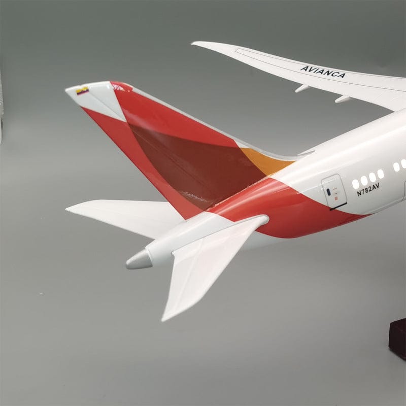 B787 Avianca - Escala 1/130 - 43cm - 16,9 in - Modelo de avión