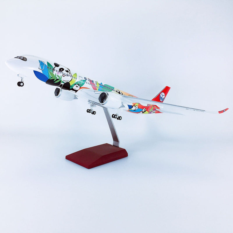 A350 Sichuan Panda - 1/142 Scale - 47cm - 18.5in - Led Lights (Optional)