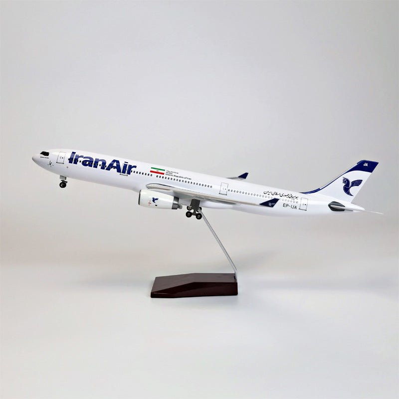 A330 Iran Airlines Escala 1/135 - 47cm - 18,5 in - Modelo de avión