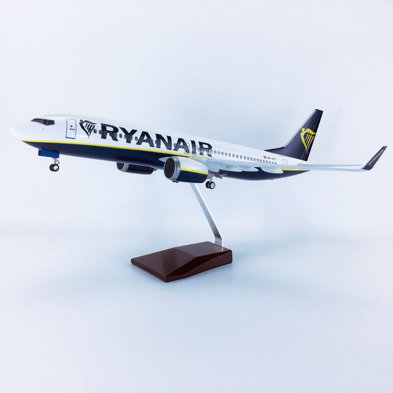 B737-800 Ryanair - Escala 1/80 - 47cm - 18,5 in - Modelo de avión