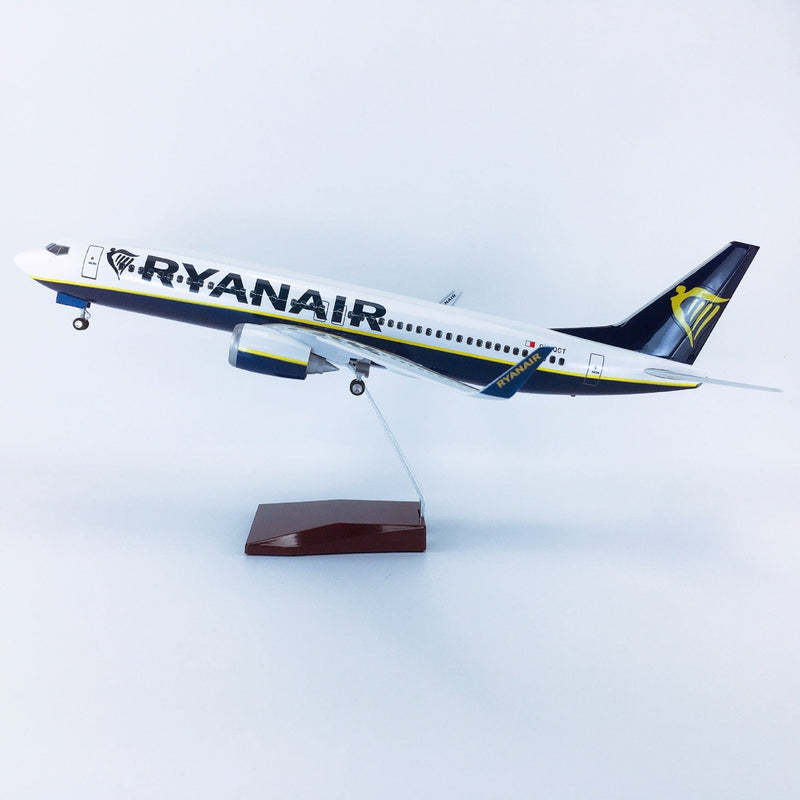 B737-800 Ryanair - Escala 1/80 - 47cm - 18,5 in - Modelo de avión