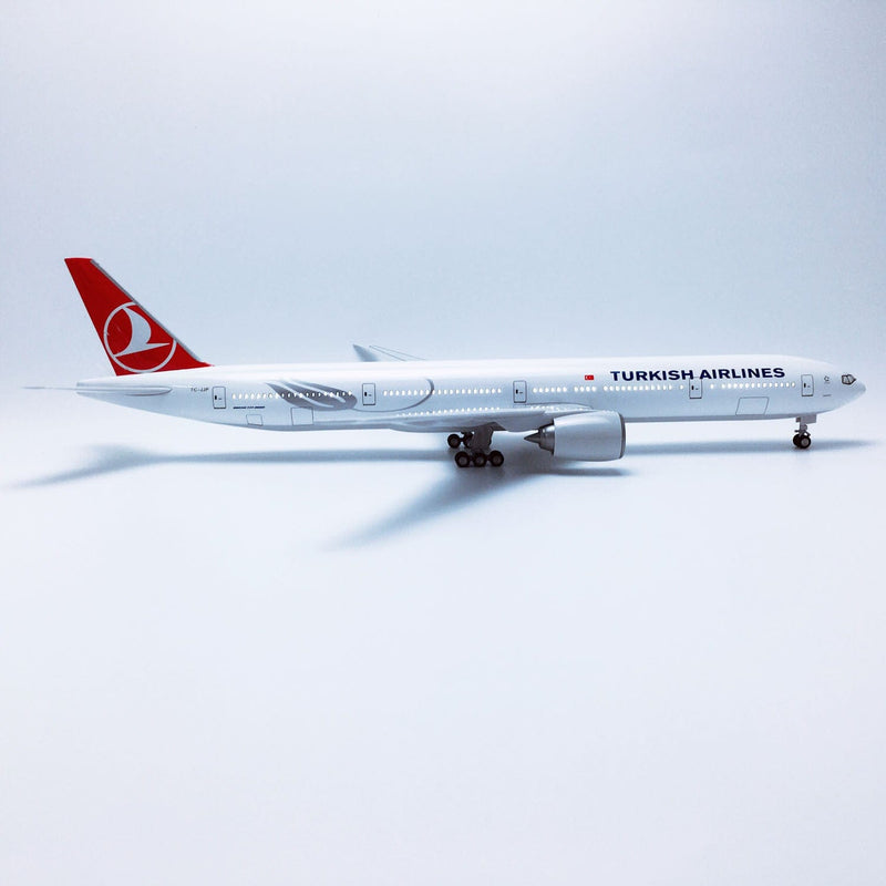 B777 Turco - Escala 1/157 - 47cm - 18,5 in - Modelo de avión