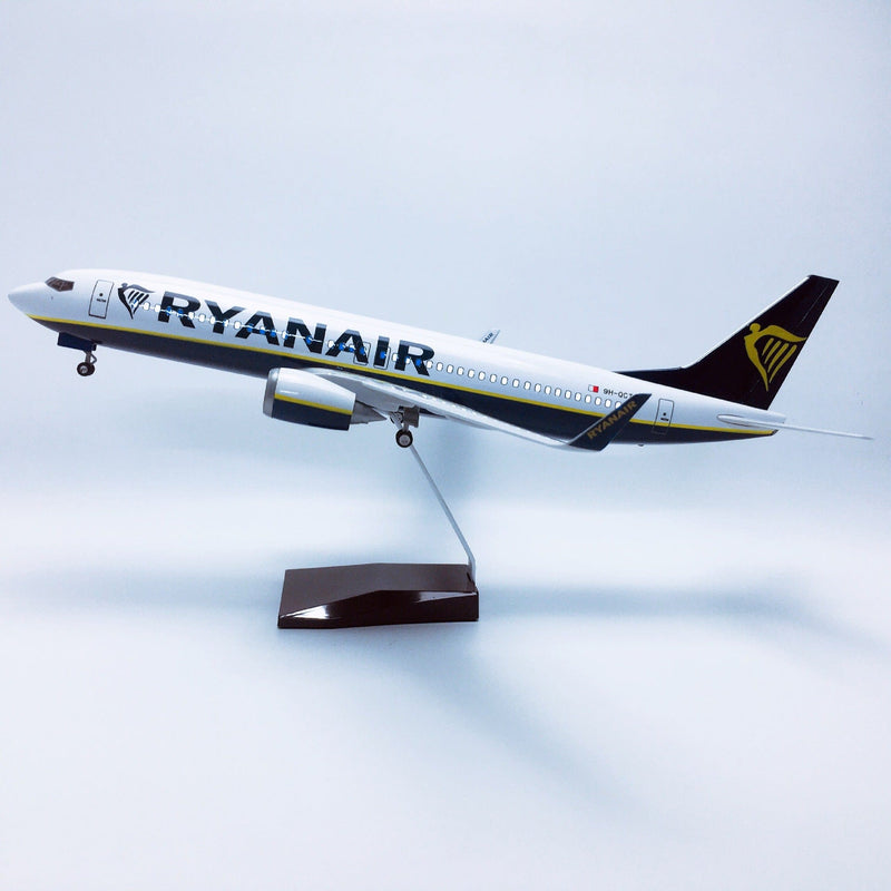 B737-800 Ryanair - Escala 1/80 - 47cm - 18,5 in - Modelo de avión