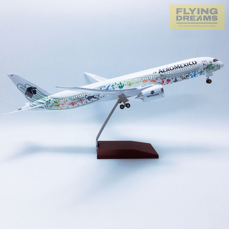 B787-9 Aeroméxico Quetzalcoatl - Escala 1/130 - 43cm - Avión a Escala - Envío Gratis