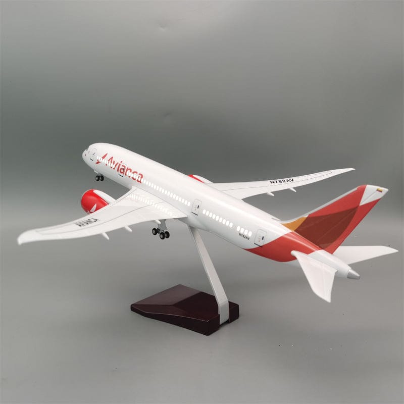 B787 Avianca - Escala 1/130 - 43cm - 16,9 in - Modelo de avión