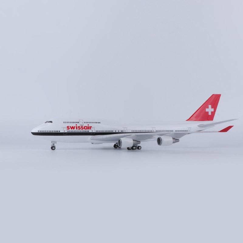 B747 Swiss - Escala 1/157 - 47cm - 18,5 in - Modelo de avión